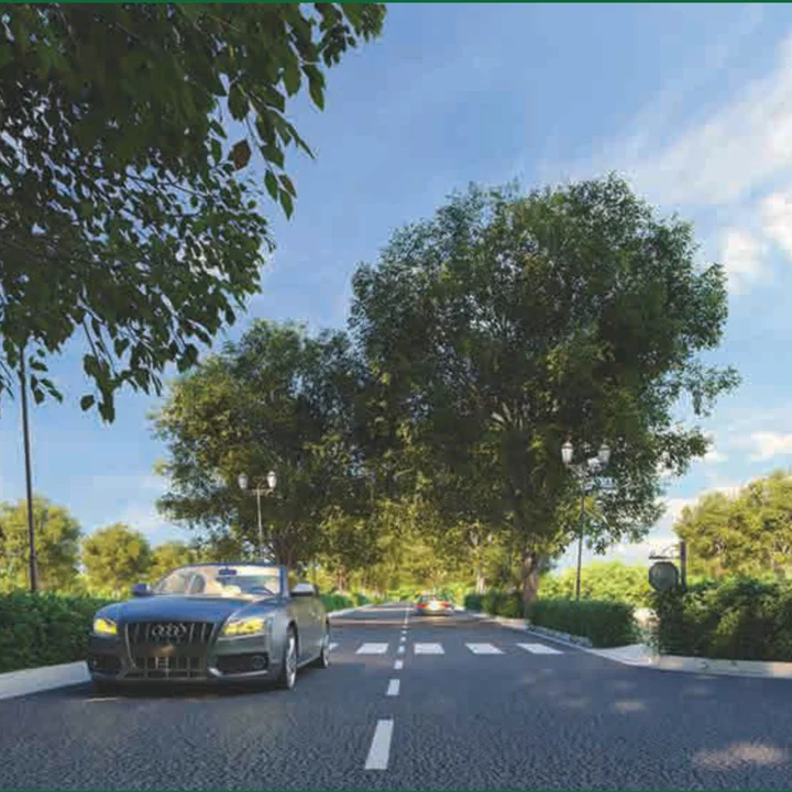 Typical street rendering — artist's impression from the developer brochure
